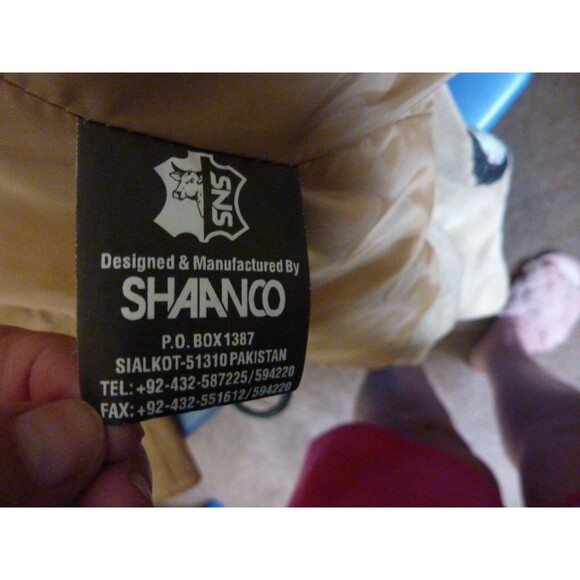 VTG 70-80's Tan Leather Short Jacket Bone Beaded-Fringe-Western-Snaps-Women-L - Picture 6 of 6